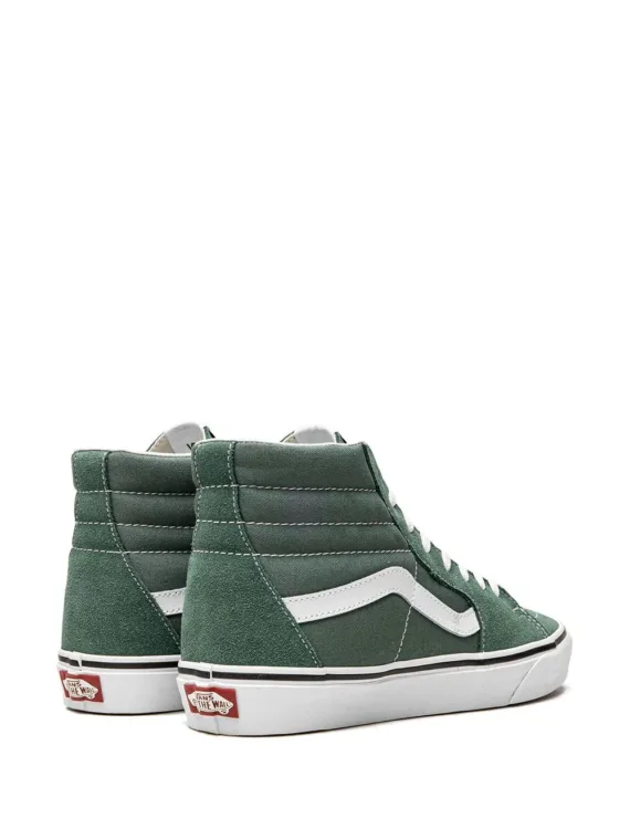 ⁦נעלי ואנס - Sk8-Hi "Green/White" sneakers⁩ – תמונה ⁦3⁩