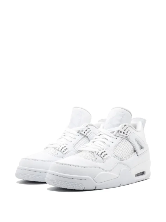 ⁦NIKE Air Jordan 4 Retro "Pure Money" sneakers⁩ – תמונה ⁦2⁩