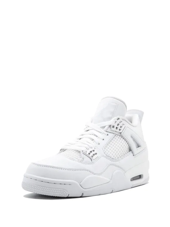 ⁦NIKE Air Jordan 4 Retro "Pure Money" sneakers⁩ – תמונה ⁦4⁩