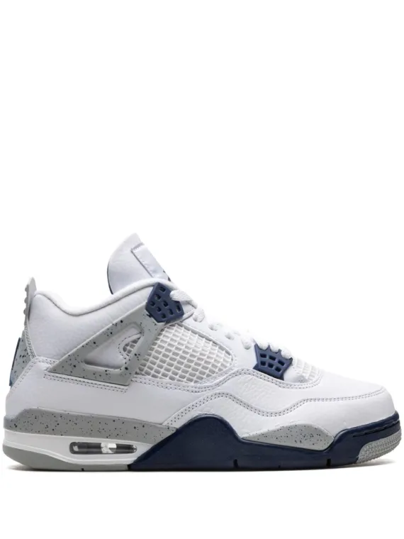 NIKE Air Jordan 4 "Midnight Navy" sneakers