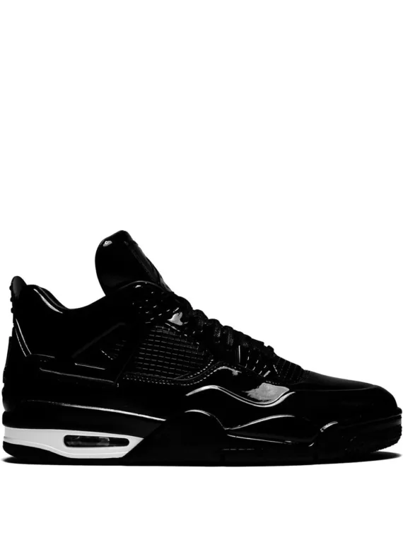 NIKE Air Jordan 4 11Lab4 "Black Patent" sneakers