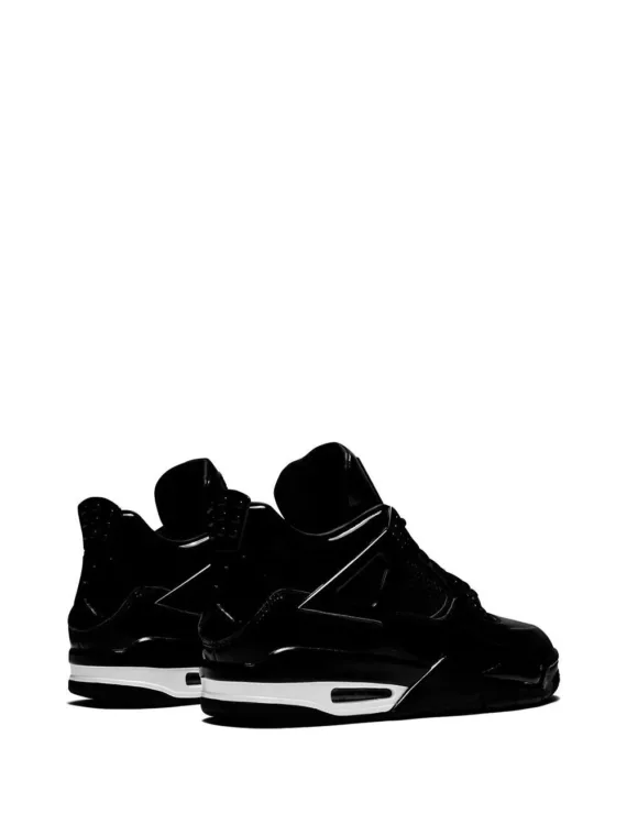 ⁦NIKE Air Jordan 4 11Lab4 "Black Patent" sneakers⁩ – תמונה ⁦3⁩