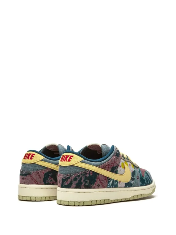 ⁦NIKE Dunk Low SP "Community Garden" sneakers⁩ – תמונה ⁦3⁩