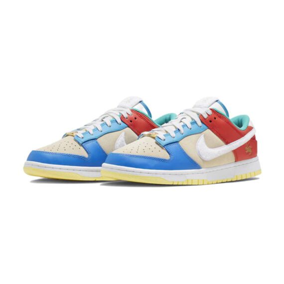 ⁦NIKE Dunk Low Retro PRM Year of the Rabbit Blue ange Cream⁩ – תמונה ⁦2⁩