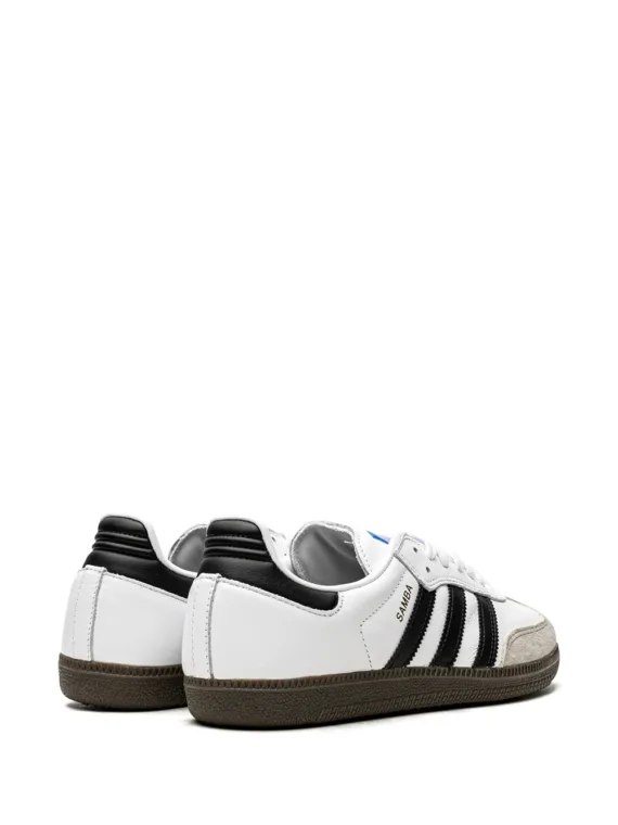 ⁦נעלי אדידס סמבה-Samba ADV "White/Black" sneakers⁩ – תמונה ⁦3⁩