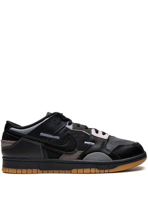 NIKE Dunk Low Scrap "Black/Gum" sneakers