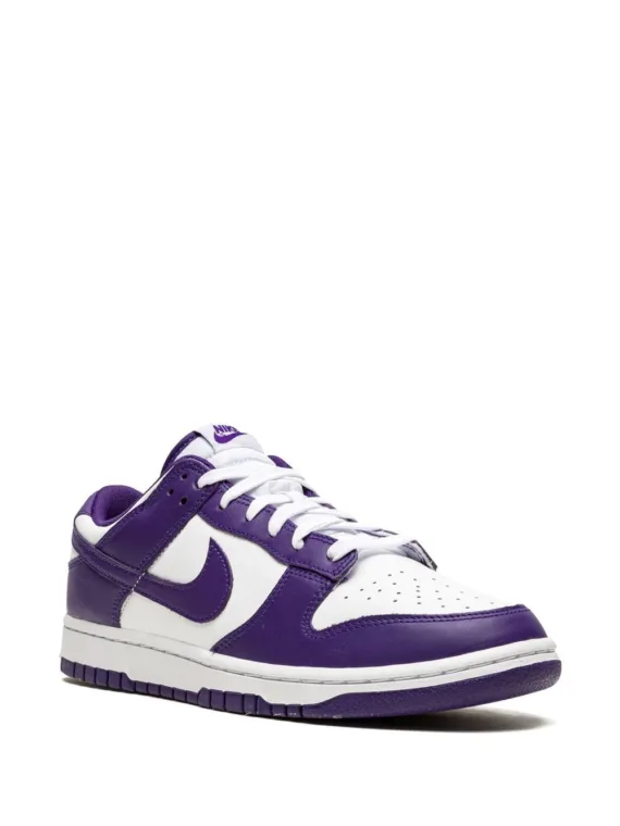 ⁦NIKE Dunk Low "Court Purple" sneakers⁩ – תמונה ⁦2⁩