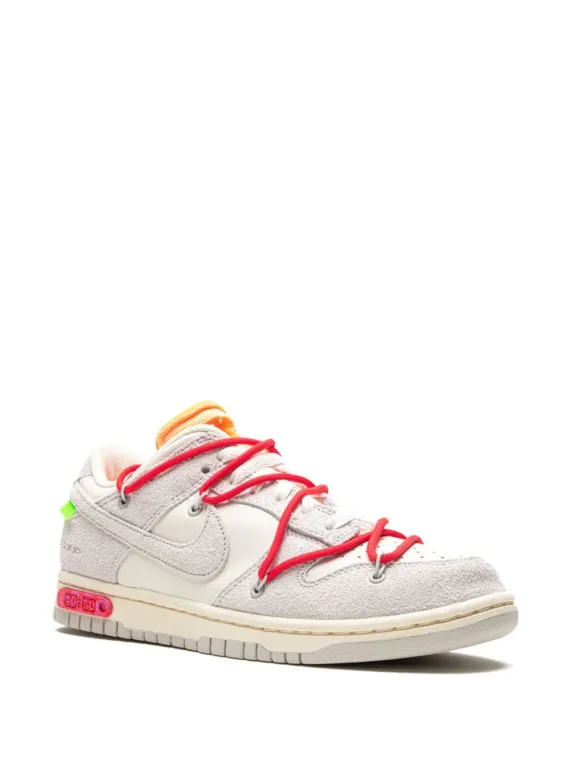 ⁦NIKE Dunk Low "Off-White - Lot 40" sneakers⁩ – תמונה ⁦2⁩