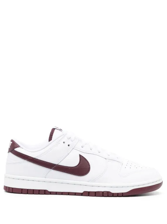 NIKE Dunk Low Retro leather sneakers