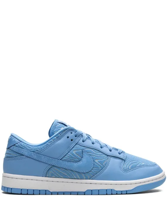 NIKE Dunk Low PRM "Topography/University Blue" sneakers