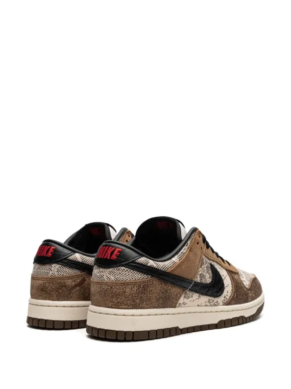 ⁦NIKE Dunk Low Co.Jp Premium "Brown Snakeskin" sneakers⁩ – תמונה ⁦3⁩