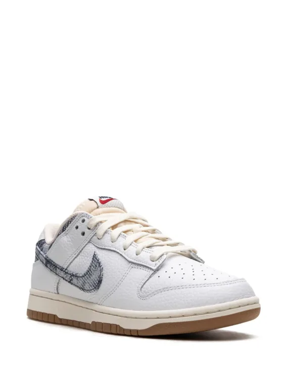 ⁦NIKE Dunk Low "Washed Denim" sneakers⁩ – תמונה ⁦2⁩