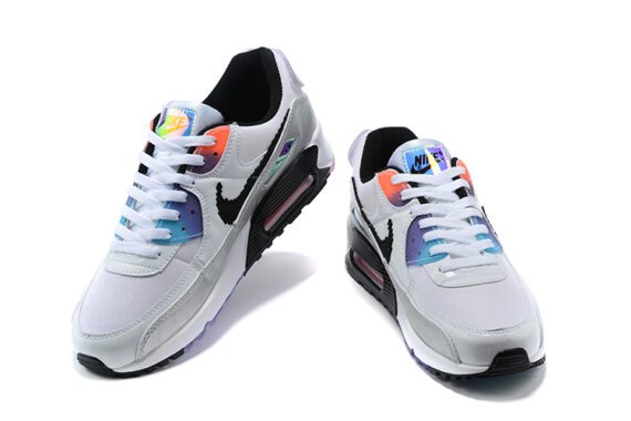 ⁦NIKE AIR MAX 90 NEW STYLE MIX WHITE⁩ – תמונה ⁦4⁩