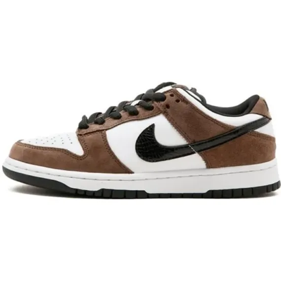 NIKE unk Low Pro SB Skateboard 'Trail' White/Black-Trail End Brown