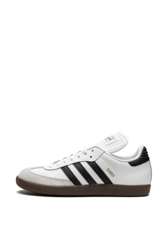 ⁦נעלי אדידס סמבה- Samba Classic "White/Black" sneakers⁩ – תמונה ⁦4⁩