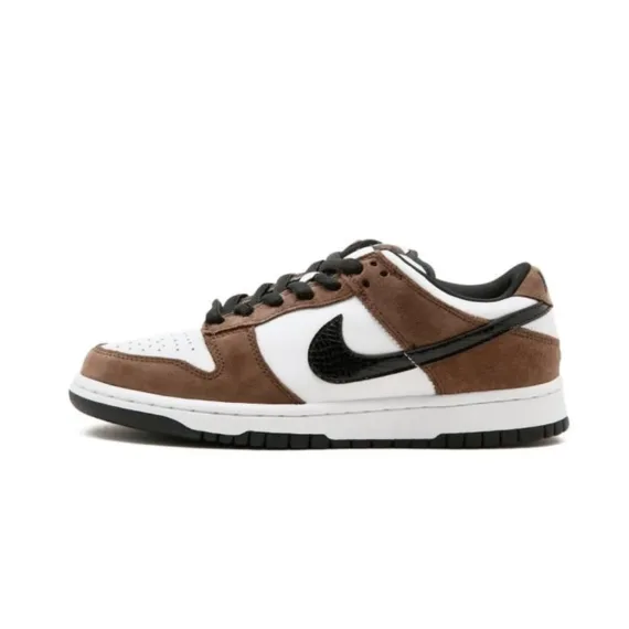 ⁦NIKE unk Low Pro SB Skateboard 'Trail' White/Black-Trail End Brown⁩ – תמונה ⁦4⁩