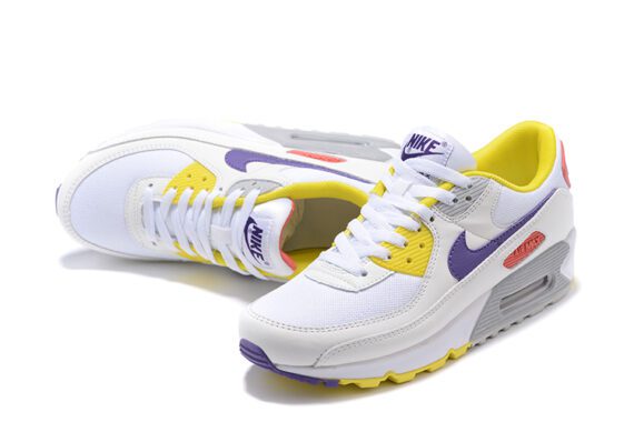 ⁦NIKE AIR MAX 90 NEW STYLE MIX WHITE MULTI⁩ – תמונה ⁦2⁩