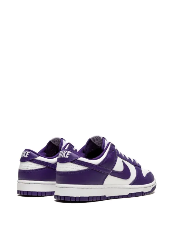 ⁦NIKE Dunk Low "Court Purple" sneakers⁩ – תמונה ⁦3⁩