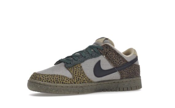 ⁦NIKE Dunk Low Safari - Cacao Wow, Off Noir, מידה 11, Dx2654 200⁩ – תמונה ⁦2⁩