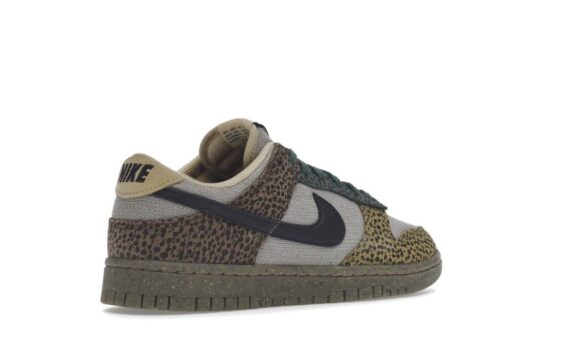 ⁦NIKE Dunk Low Safari - Cacao Wow, Off Noir, מידה 11, Dx2654 200⁩ – תמונה ⁦3⁩