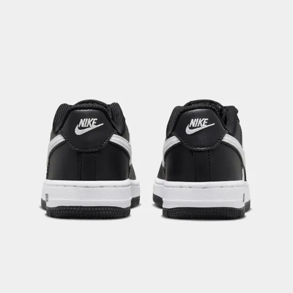 ⁦נעלי נייק-Nike Air Force 1 Black/White⁩ – תמונה ⁦2⁩