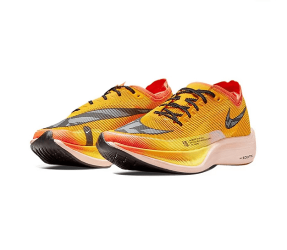 ⁦Nike ZoomX Vaporfly Next% 2 Shoes Gold Black Pollen DO2408 Men's מידה 13 NO LID⁩ – תמונה ⁦2⁩