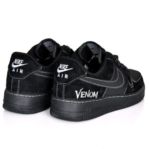 ⁦Nike Air Force 1 Men's Black Shoes -  נעלי נייק⁩ – תמונה ⁦3⁩