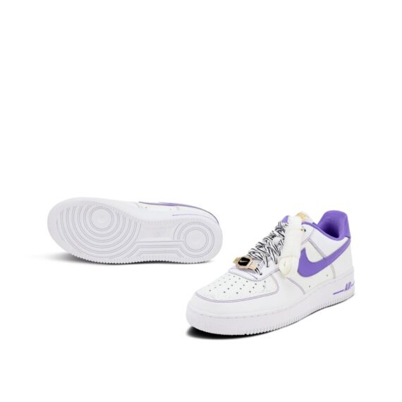 ⁦נעלי נייק-Nike Air Force 1 Low World Champ Purple Sample⁩ – תמונה ⁦3⁩