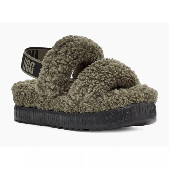 ⁦סנדלי האגג דגם פלופיטה UGG Oh Fluffita Slide⁩ – תמונה ⁦7⁩