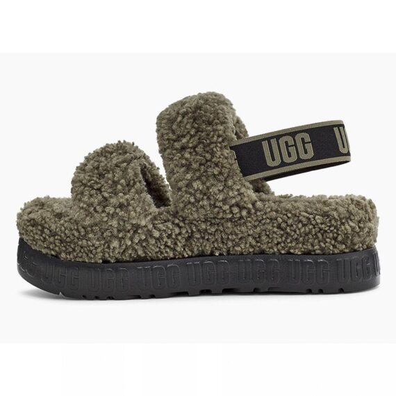 ⁦סנדלי האגג דגם פלופיטה UGG Oh Fluffita Slide⁩ – תמונה ⁦3⁩