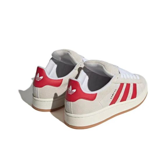 ⁦אדידס קמפוס- ADIDAS CAMPUSE Cream/Red⁩ – תמונה ⁦4⁩