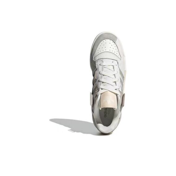 ⁦אדידס פורום - ADIDAS FORUM Low Grey/off white SNEAKERS⁩ – תמונה ⁦5⁩