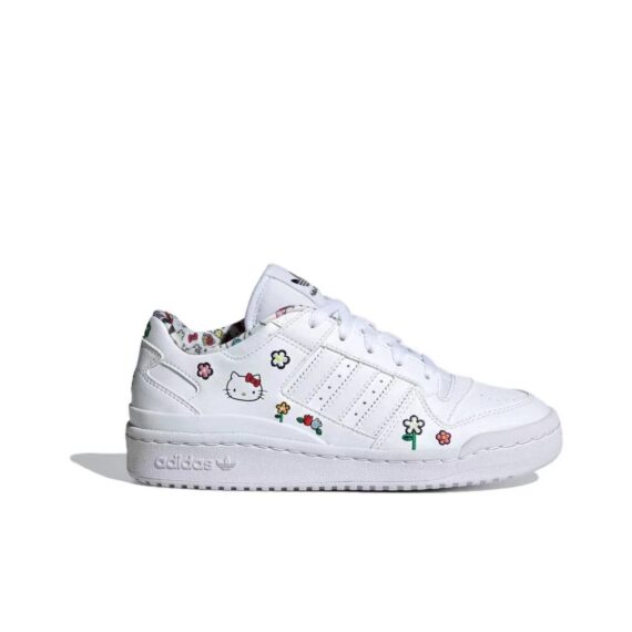 ⁦אדידס פורום - ADIDAS FORUM Low white SNEAKERS⁩ – תמונה ⁦6⁩