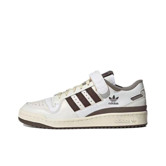 אדידס פורום - ADIDAS FORUM Low Off White Brown SNEAKERS