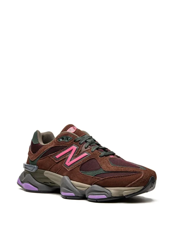 ⁦ניו באלאנס- New Balance 9060 "Rich Oak/Burgundy" Sneakers⁩ – תמונה ⁦2⁩