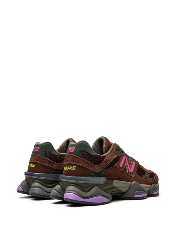 ⁦ניו באלאנס- New Balance 9060 "Rich Oak/Burgundy" Sneakers⁩ – תמונה ⁦3⁩