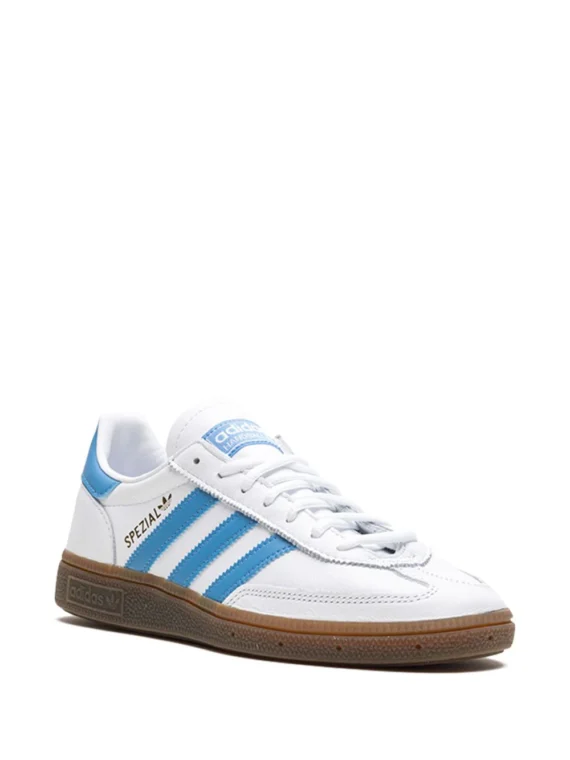 ⁦אדידס ספציאל- Adidas Handball Spezial White/Light Blue sneakers⁩ – תמונה ⁦2⁩