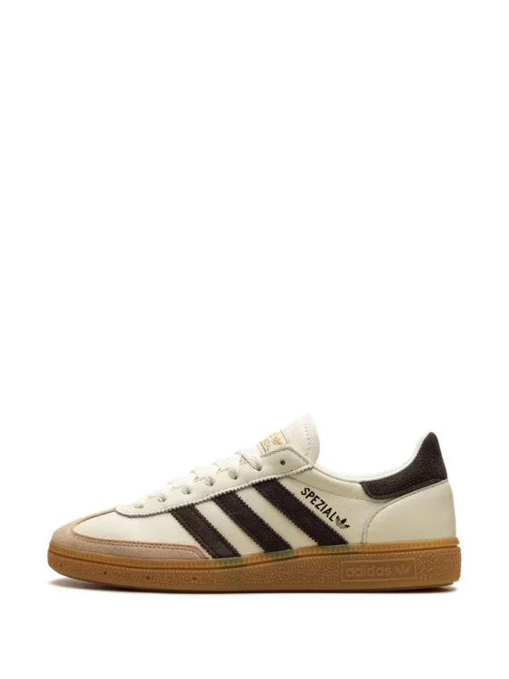 ⁦אדידס ספציאל- Adidas Handball Spezial Off White/Dark Brown sneakers⁩ – תמונה ⁦5⁩