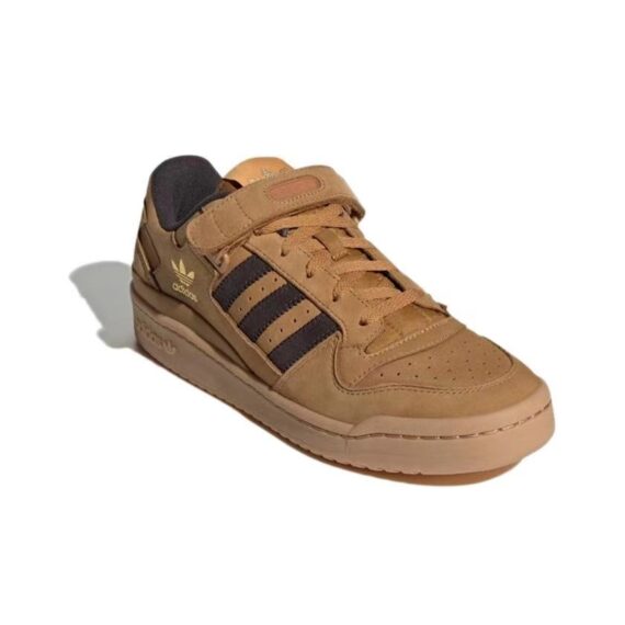 ⁦אדידס פורום - ADIDAS FORUM Low Mesa Brown Casual SNEAKERS⁩ – תמונה ⁦3⁩