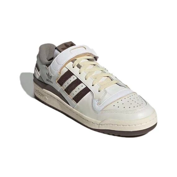 ⁦אדידס פורום - ADIDAS FORUM Low Off White Brown SNEAKERS⁩ – תמונה ⁦3⁩