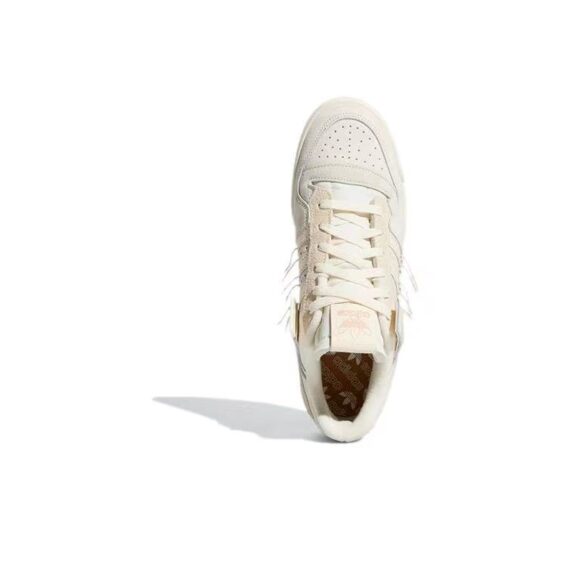 ⁦אדידס פורום - ADIDAS FORUM Low Cream/Brown SNEAKERS⁩ – תמונה ⁦2⁩