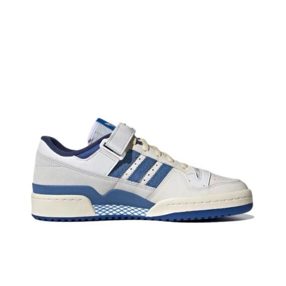 ⁦אדידס פורום - ADIDAS FORUM Low Grey/Blue SNEAKERS⁩ – תמונה ⁦4⁩