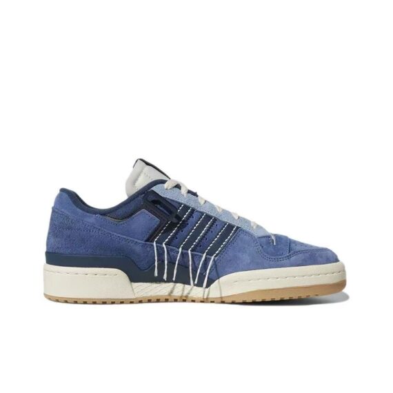 ⁦אדידס פורום - ADIDAS FORUM Low Navy Blue SNEAKERS⁩ – תמונה ⁦5⁩