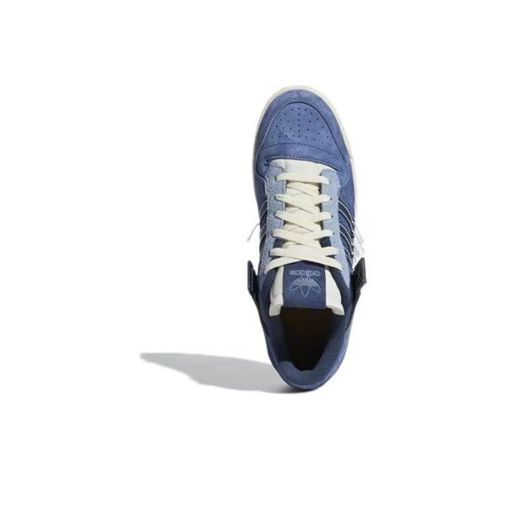 ⁦אדידס פורום - ADIDAS FORUM Low Navy Blue SNEAKERS⁩ – תמונה ⁦3⁩