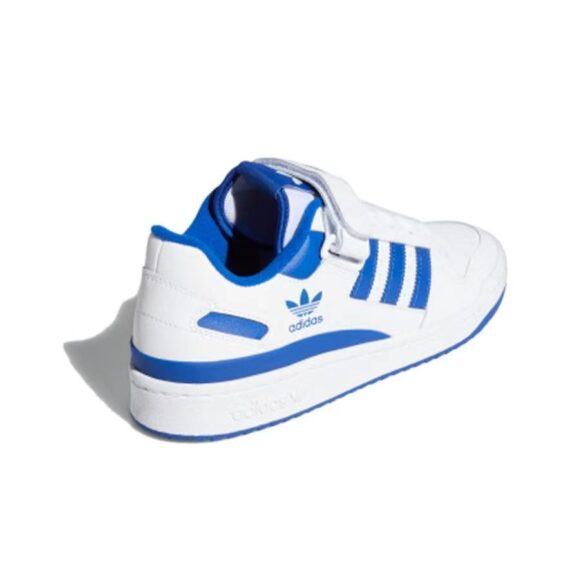 ⁦אדידס פורום - ADIDAS FORUM Low White/Team Royal Blue SNEAKERS⁩ – תמונה ⁦4⁩