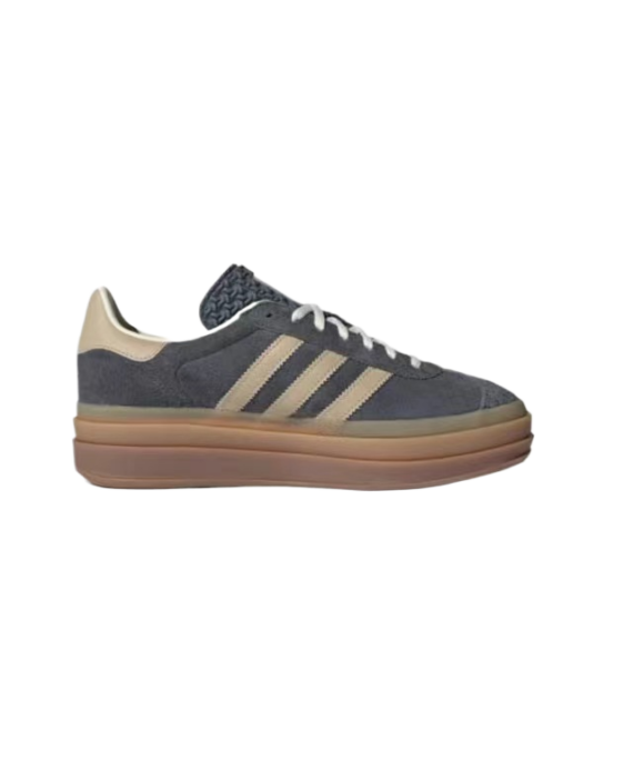 ⁦אדידס גאזל- ADIDAS GAZELLE BOLD SHOES Grey Brown⁩ – תמונה ⁦2⁩