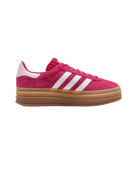 ⁦אדידס גאזל- ADIDAS GAZELLE BOLD SHOES Red/White⁩ – תמונה ⁦2⁩