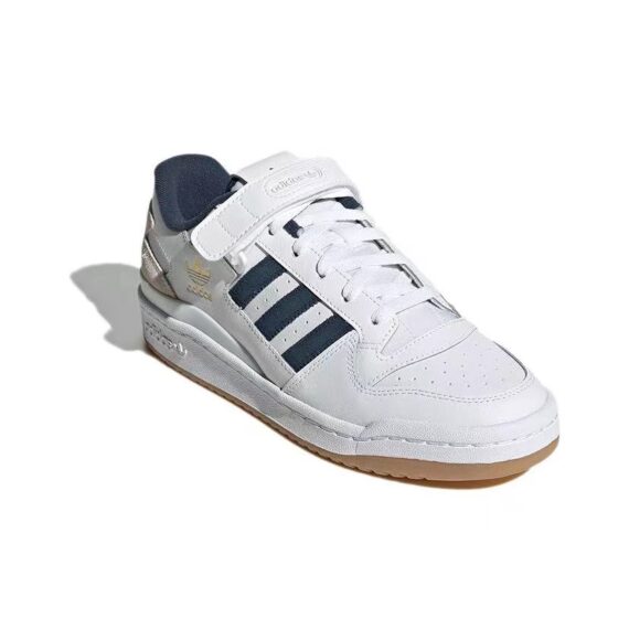 ⁦אדידס פורום - ADIDAS FORUM Low White/Grey SNEAKERS⁩ – תמונה ⁦5⁩