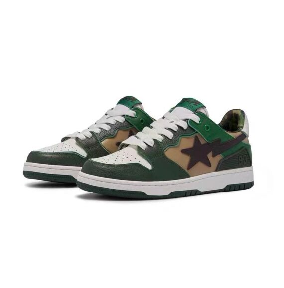 סניקרס BAPE M2 Army Green