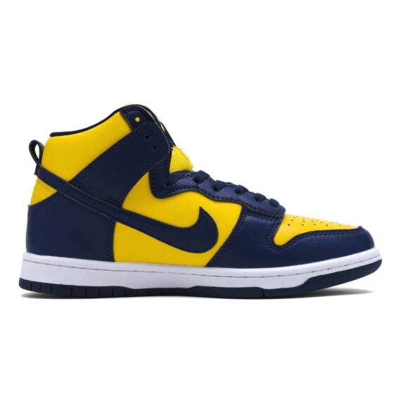 נייק דאנק- NIKE DUNK HIGH Yellow Blue